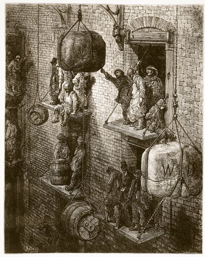 Opslag in de stad, uit 